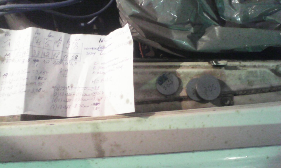 Регулировка клапанов и свежее масло — Lada 2108, 1,5 л, 1987 года ...