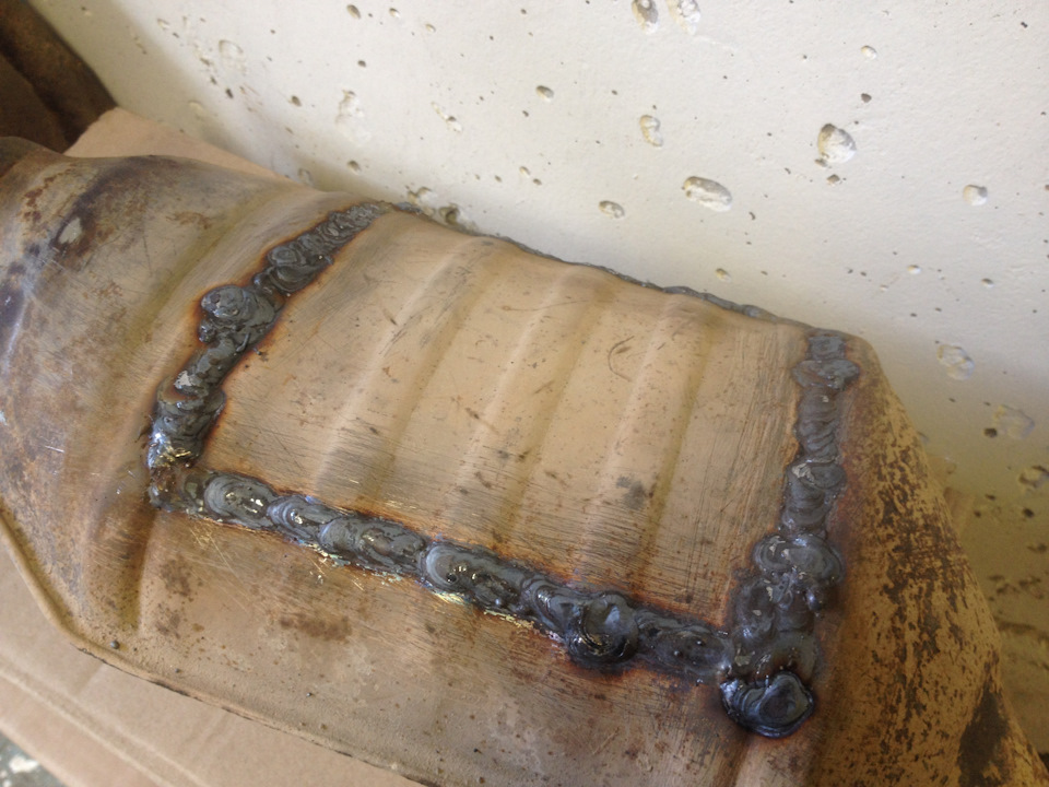 СВАП. Выбиваем Катализатор — Audi A6 (C4), 1,8 л, 1996 года | своими ...