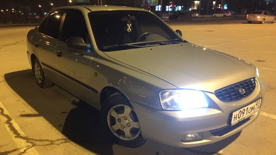 Летняя резина R13 — Hyundai Accent (2G), 1,5 л, 2008 года | шины | DRIVE2