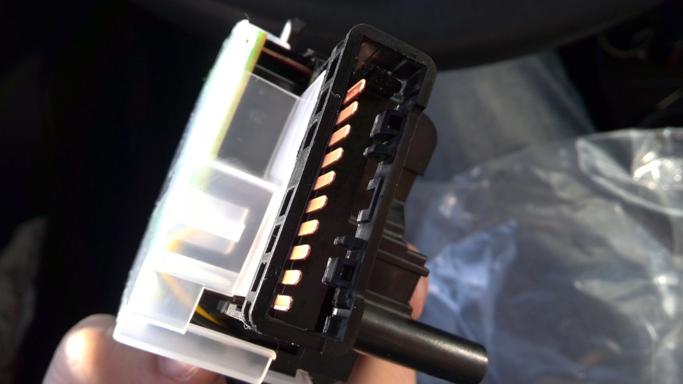 Замена переключателя дворников от комплектации GLS — Hyundai Getz, 1,4 ...