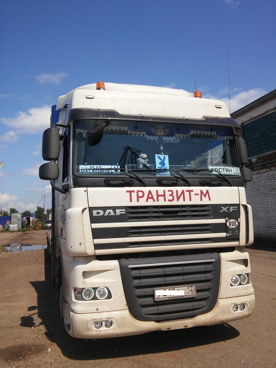 DAF XF 95/105, CF85. Светодиодные вставки в фары — TAU tech на DRIVE2