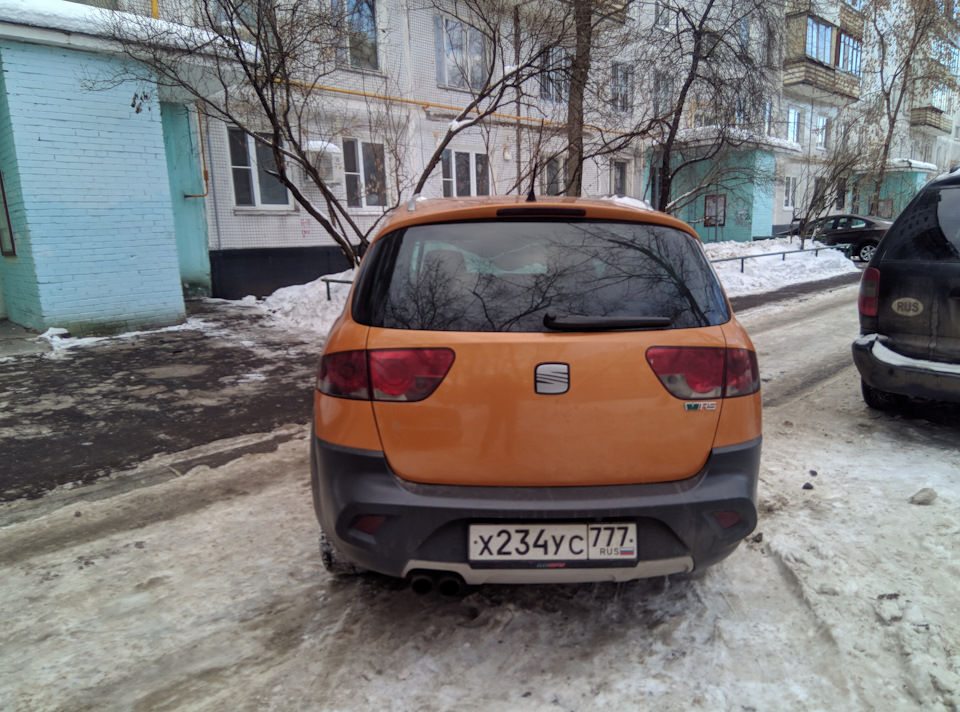 Фото в бортжурнале SEAT Altea Freetrack