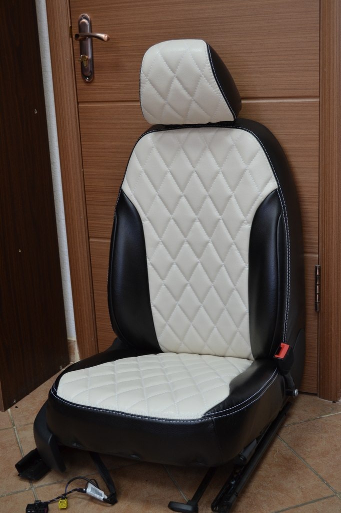 Пошив на заказ и установка авточехлов из экокожи. — Chevrolet Cruze (1G ...