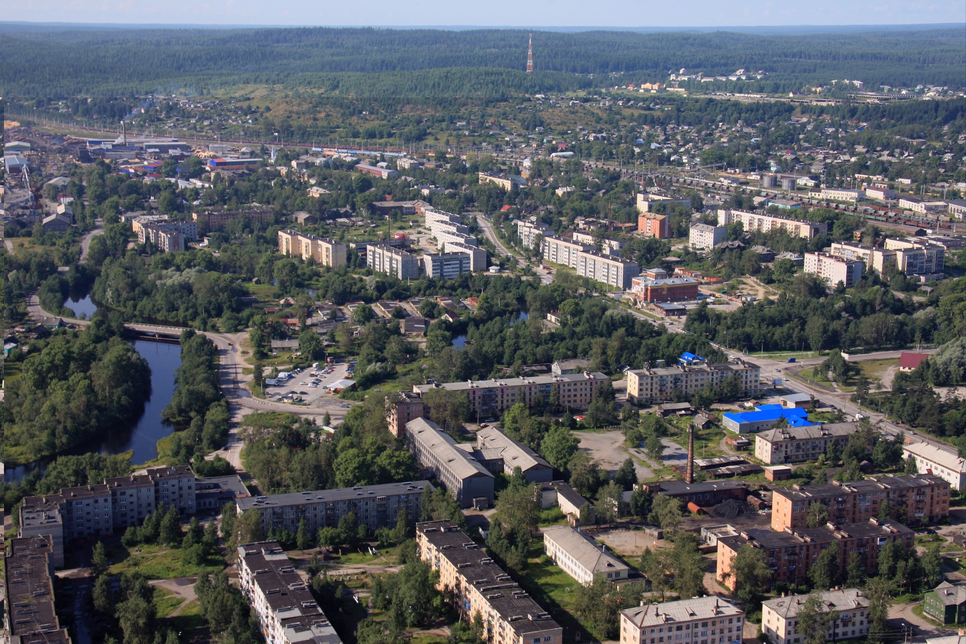 Медвежьегорск фото города