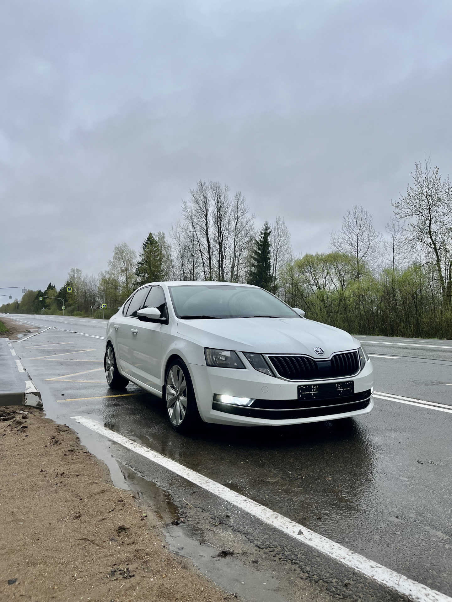 Пробег 200. ТО. Передняя подвеска. — Skoda Octavia A7 Mk3, 1,4 л, 2017 года  | расходники | DRIVE2