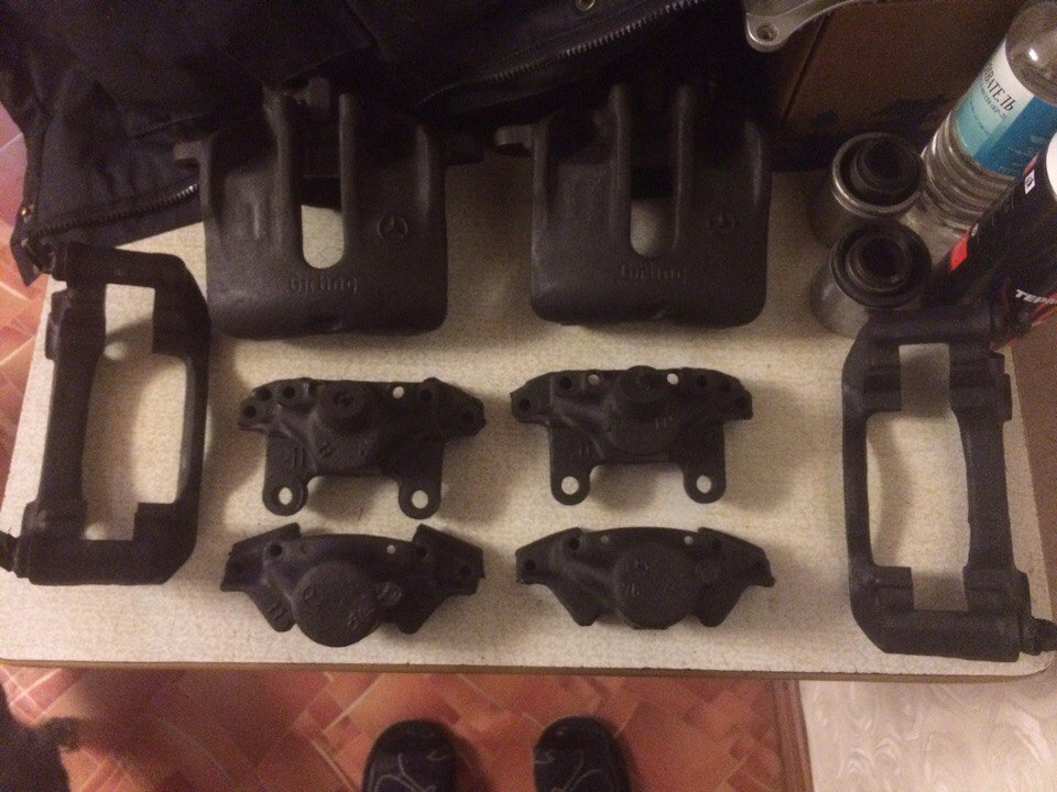 Тормоза — Mercedes-Benz E-class (W124), 2,6 л, 1991 года | визит на ...