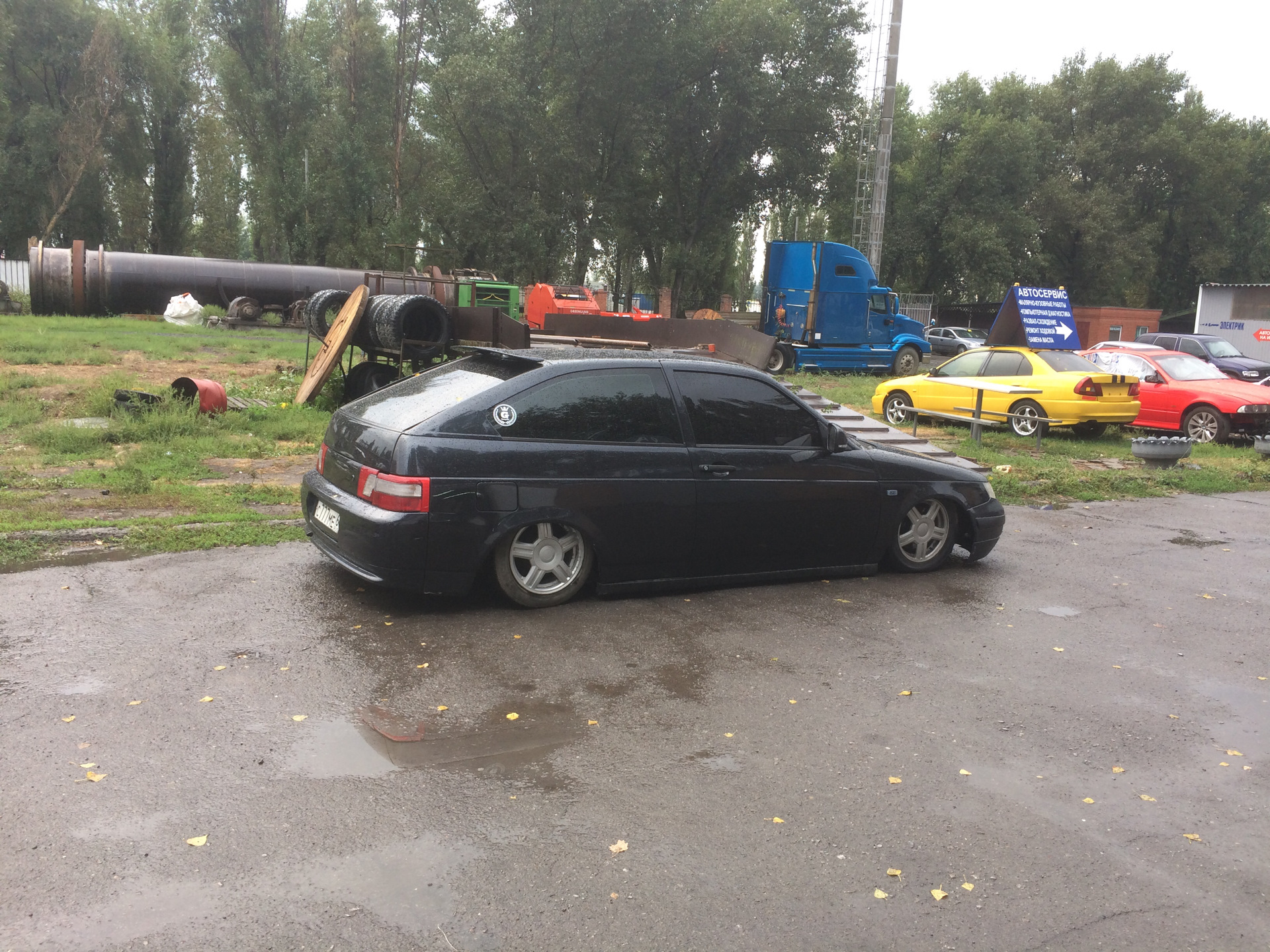 Матиз резина 155.65.14 — Lada 112 Coupe, 1,6 л, 2008 года | шины | DRIVE2