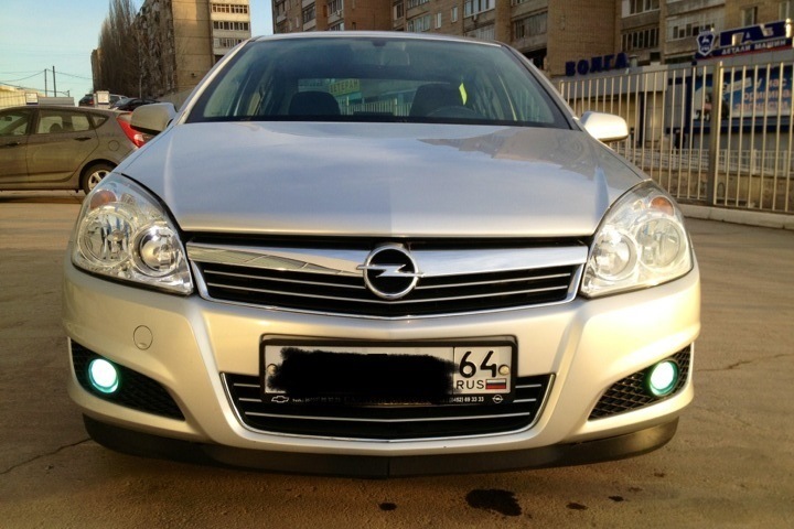 Ксенон 4300К в ПТФ — Opel Astra H, 1,6 л, 2008 года | электроника | DRIVE2