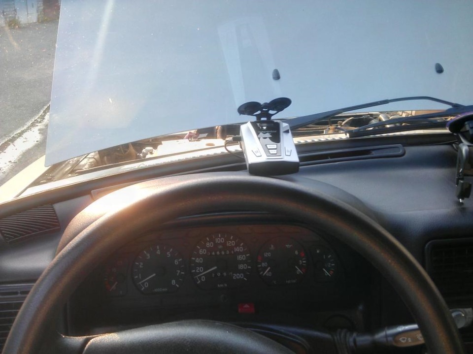 Место установки детектора — ГАЗ 31105