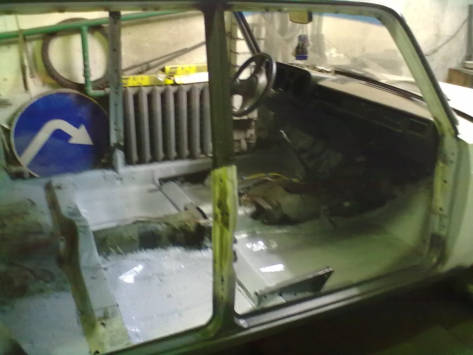 Первый кузовной ремонт в конце 2012го — Lada 21053, 1,5 л, 2003 года ...