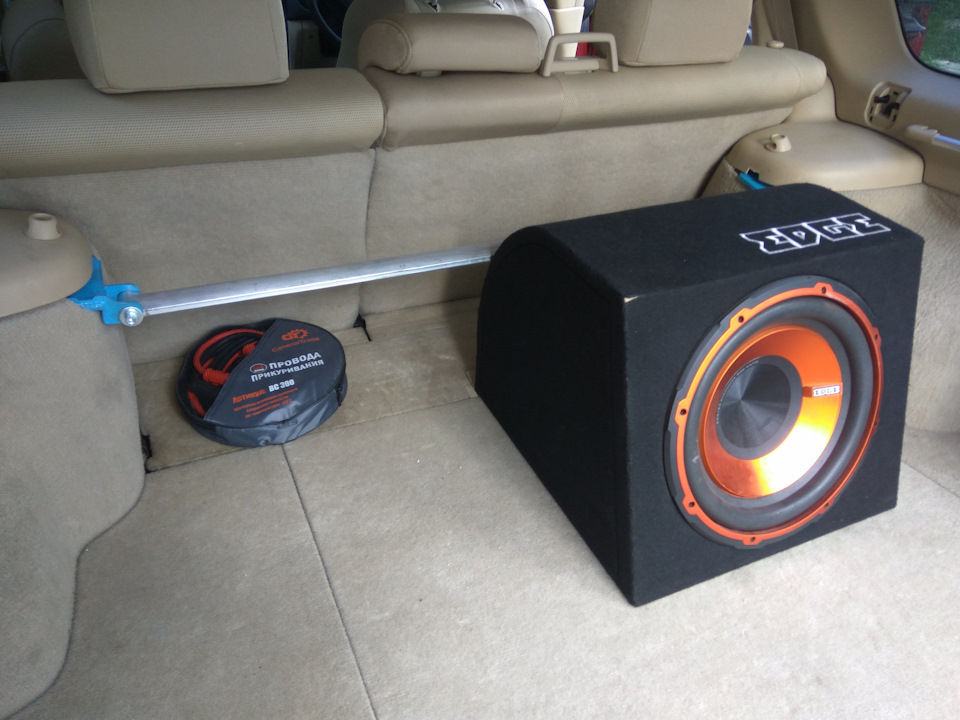22. Распорка CUSCO в Форю #1 и установка активного сабвуфера EDGE ED ...