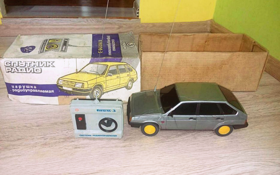 Игрушка СССР ВАЗ 2109 Спутник Радио — DRIVE2