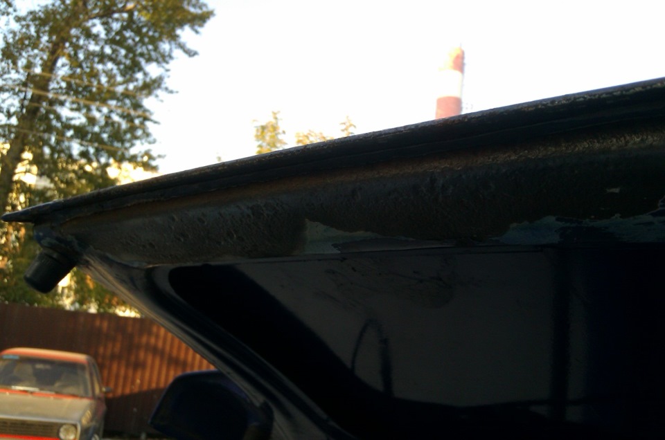 покраска багажника — Lada Ока 11113, 0,8 л, 2002 года | стайлинг | DRIVE2