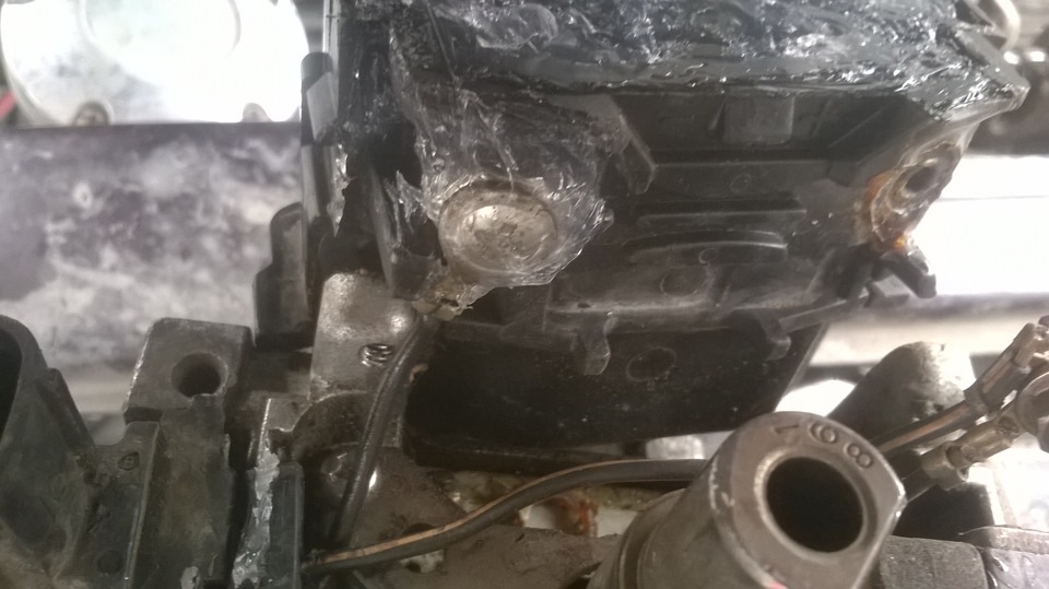 причина троерия обнаружина — Toyota Carina E, 2 л, 1993 года ...