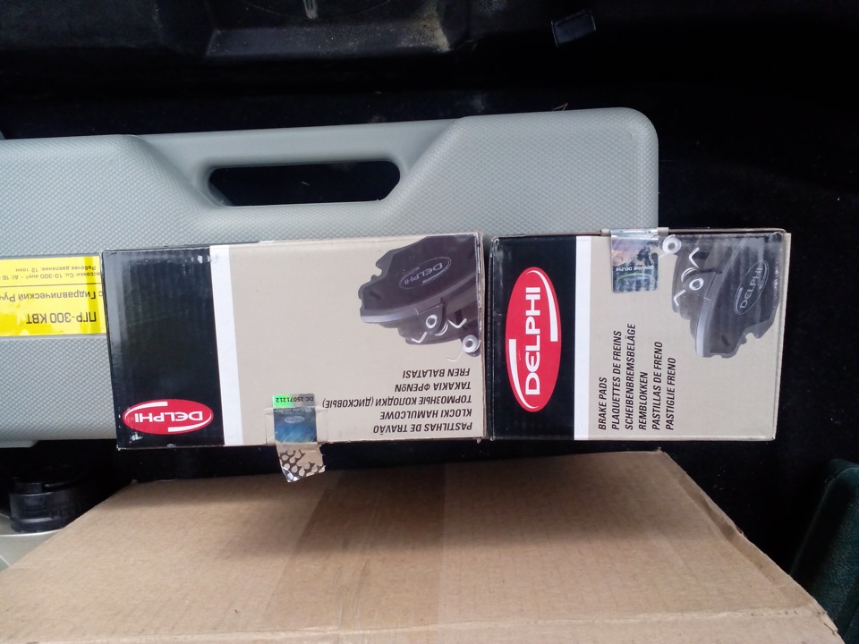 Тормозные колодки — Chevrolet Cruze (1G), 1,6 л, 2010 года | расходники ...