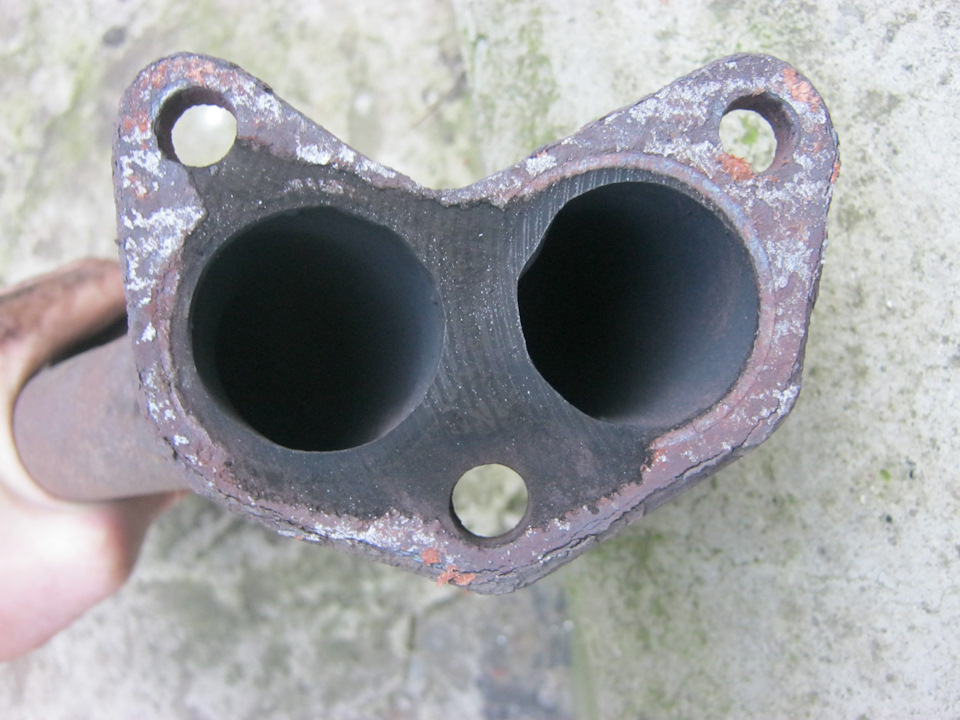 Прогорела прокладка на штанах — ИЖ Москвич 412, 1,5 л, 1973 года ...