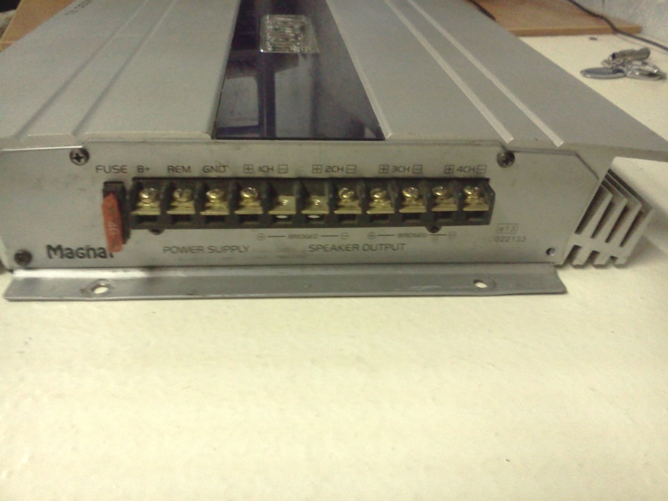 саб с усилком [продано] — Lada 2109, 1,5 л, 1997 года | автозвук | DRIVE2