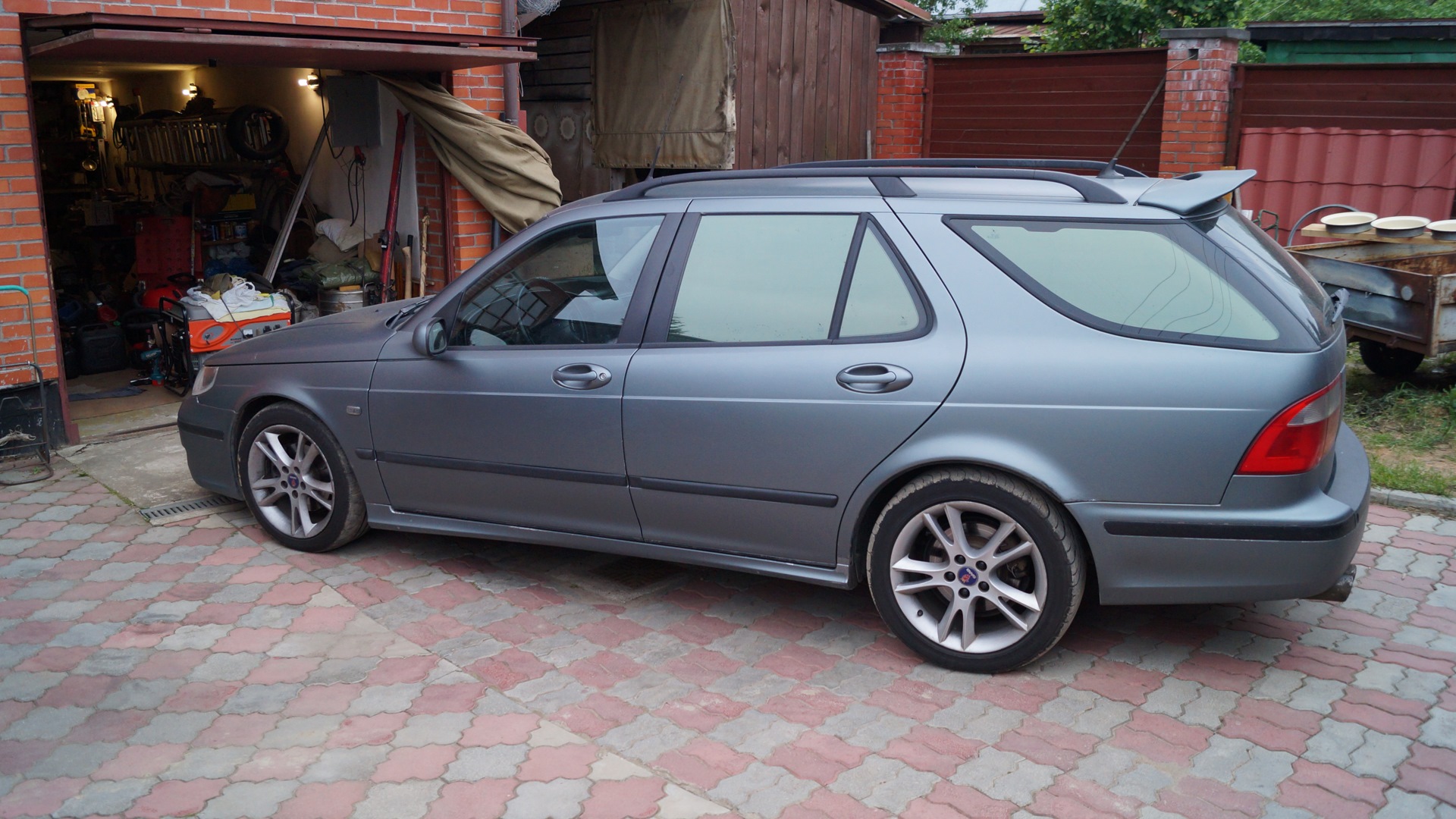 Saab 9-5 2.3 бензиновый 2004 | Уже не Arc еще не Aero на DRIVE2