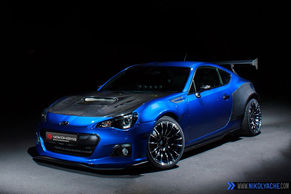 Тюнингованный Subaru BRZ