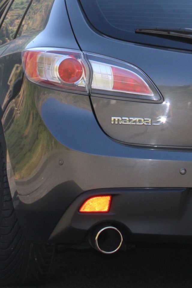 Насадка на глушитель 100" — Mazda 3 (2G) BL, 1,6 л, 2010 года | тюнинг ...