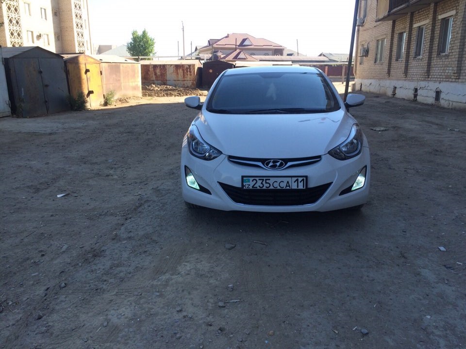 Сигнал Митсуба — Hyundai Elantra (5G), 1,6 л, 2014 года | стайлинг | DRIVE2