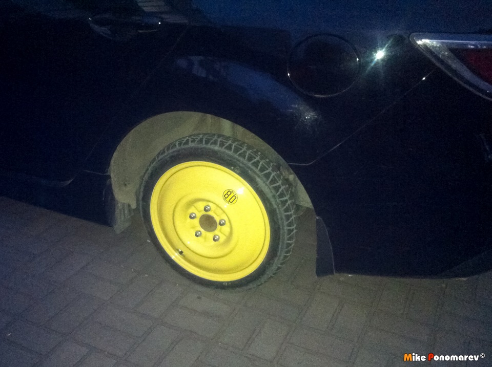 Прокол. Об идиотах-строителях. — Mazda 6 (2G) GH, 1,8 л, 2011 года ...