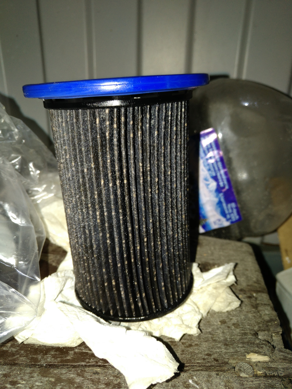 Замена топливного фильтра на дизеле — Volkswagen Touareg (2G), 3 л ...