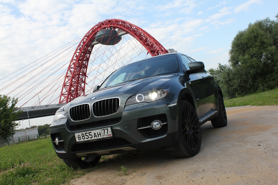 Летние фото на избитом месте — BMW X6 (E71/E72), 3 л, 2010 года ...