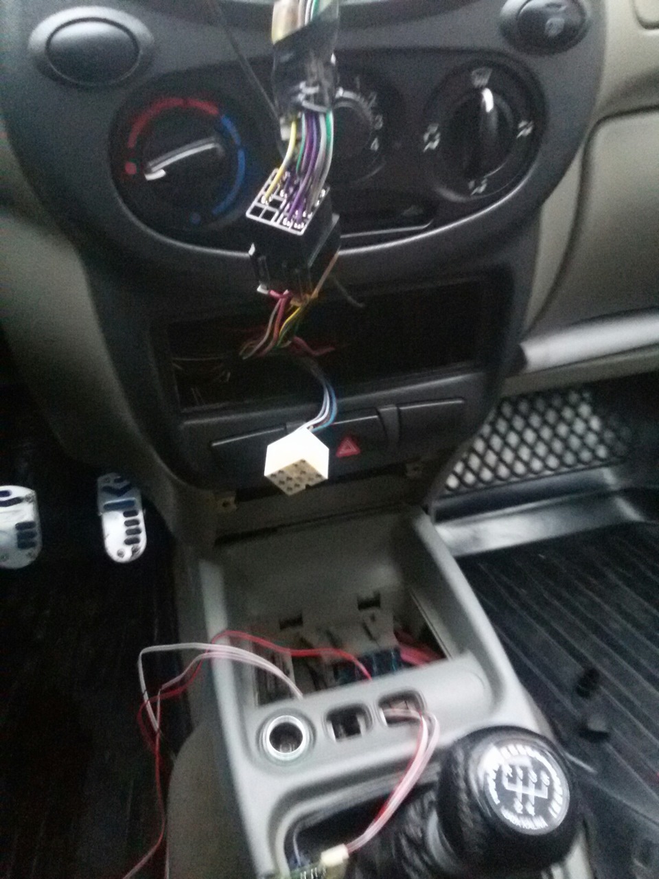 Установка бортового компьютера Штат X1 M — Lada Калина седан, 1,6 л ...