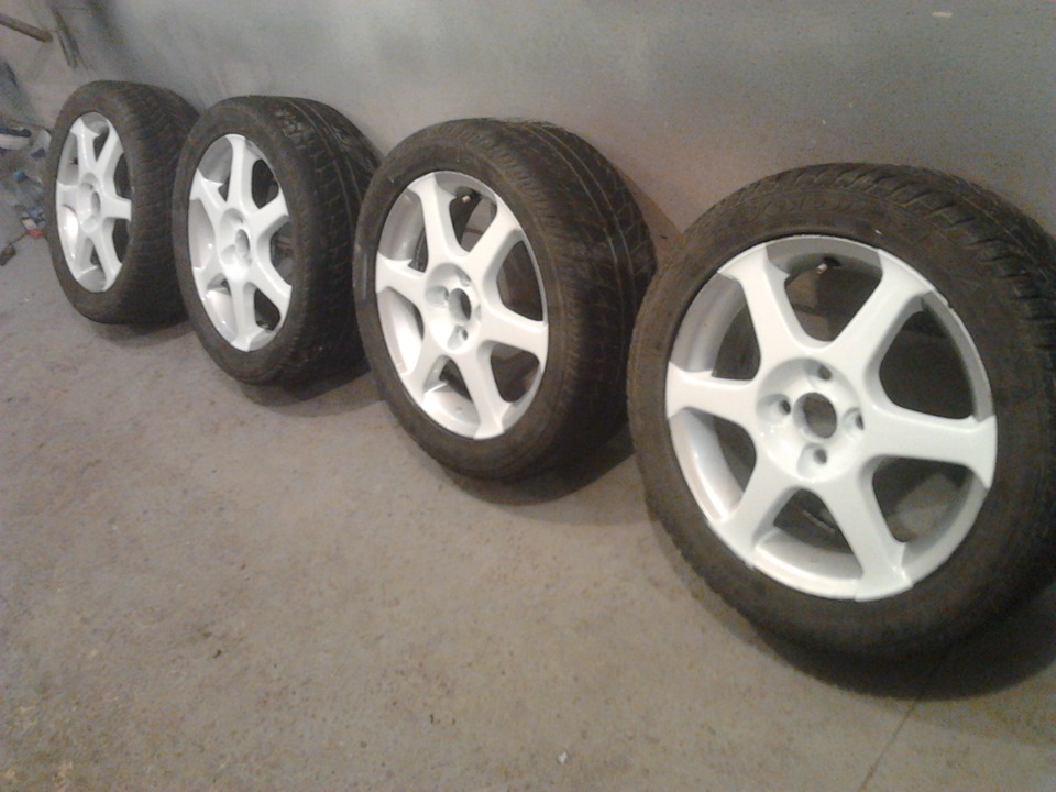 Скоро зима. Зимние дисочьки. — Daewoo Lanos, 0,5 л, 2008 года ...