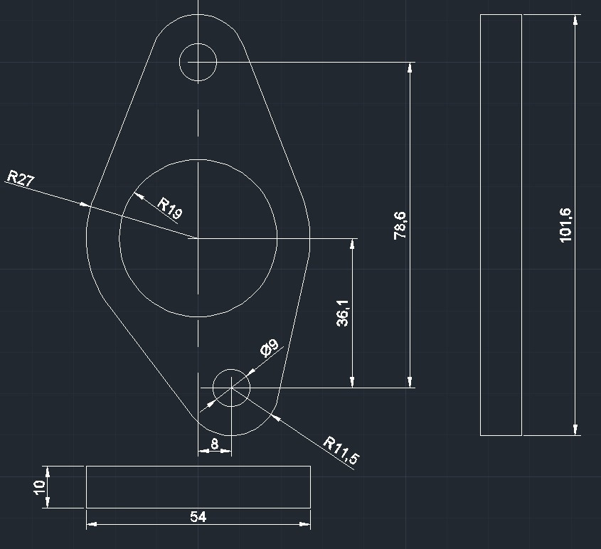 Чертеж фланца газ 66