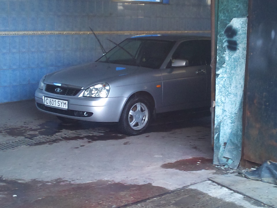Изготовил переходную рамку 2 din — Lada Приора хэтчбек, 1,6 л, 2011 ...