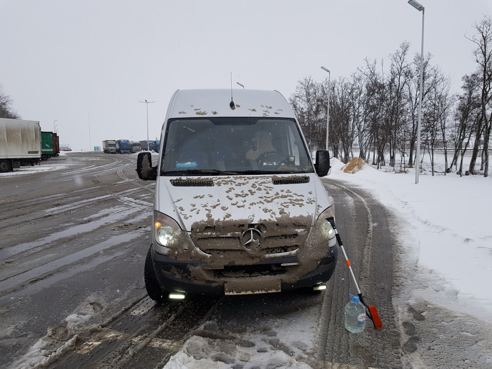 Поездка в Ростов на Дону — Mercedes-Benz Sprinter (2G), 3 л, 2010 года ...
