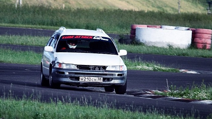 резина, тормоза. — Toyota Corolla (100), 1,6 л, 1997 года | плановое ТО ...