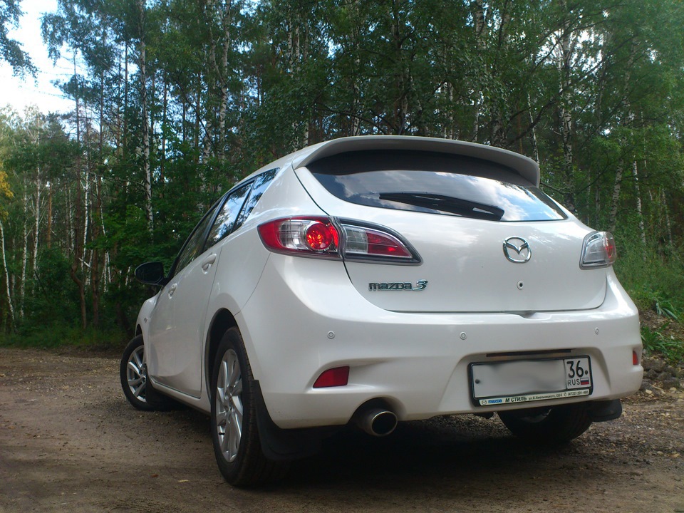 Брызговики универсальные "Novline" — Mazda 3 (2G) BL, 1,6 л, 2011 года ...