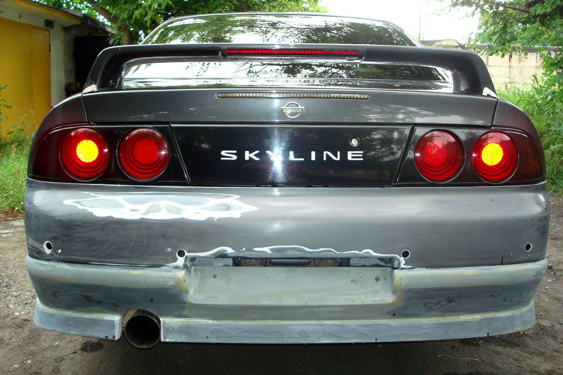 Nissan Skyline r34 Насти туман