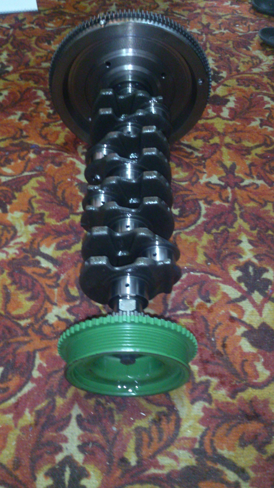 Постройка турбо мотора:№2 Балансировка коленвала — Lada Калина Спорт, 1 ...