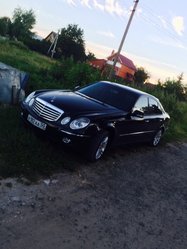 Запись от 5 августа 21:03 — Mercedes-Benz E-class (W211), 2008 года ...