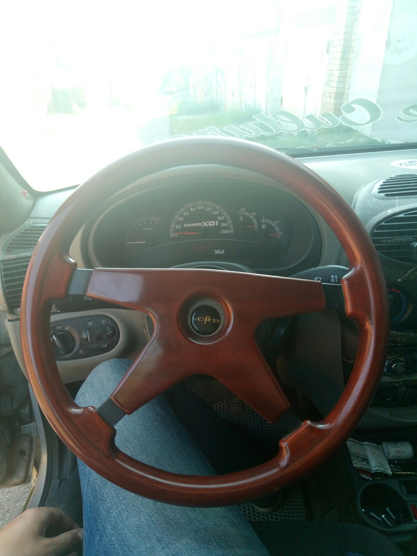 снятие краски и полировка руля — Lada Калина хэтчбек, 1,6 л, 2008 года ...