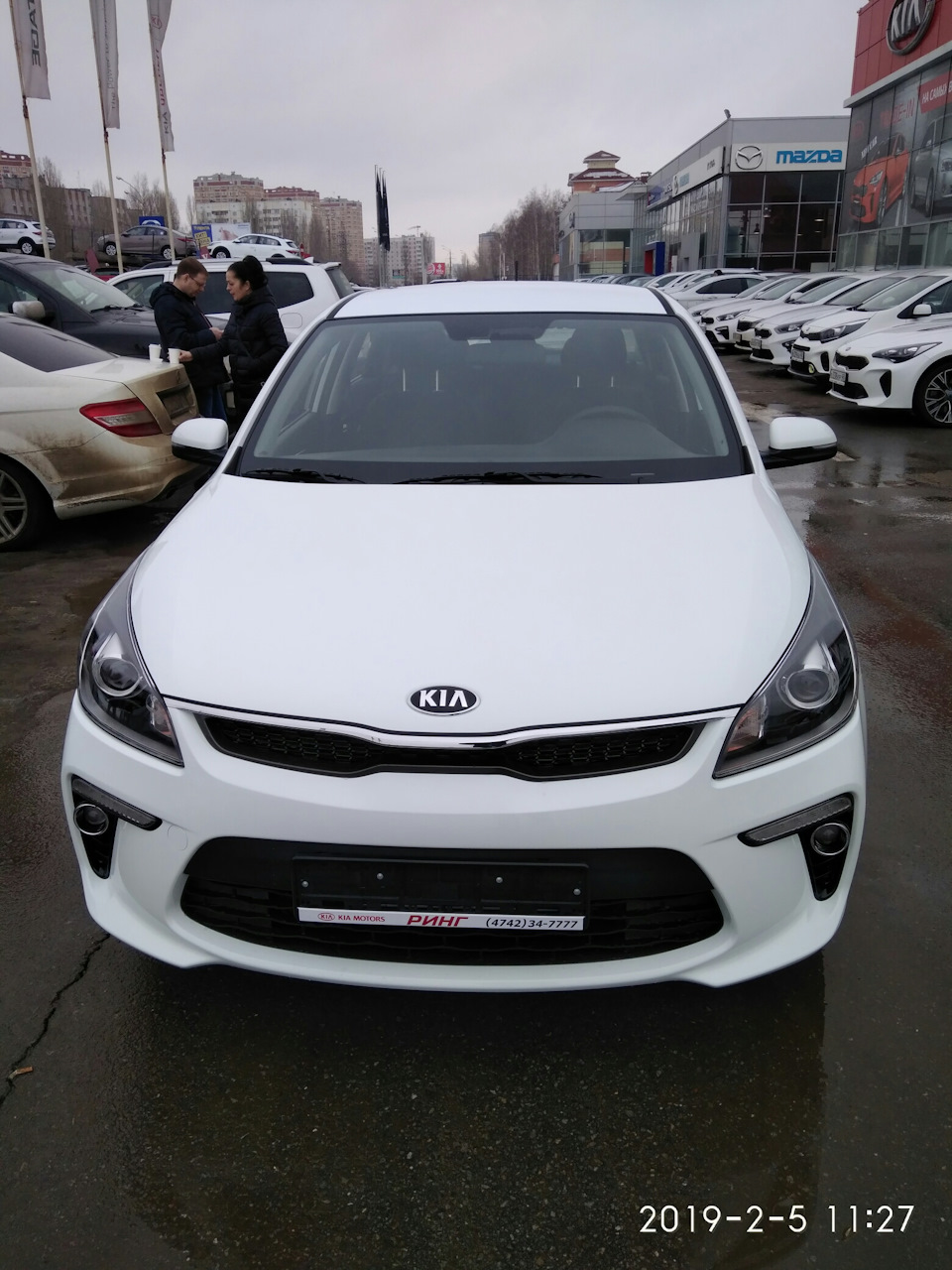 Купили новый авто. — KIA Rio (4G), 1,6 л, 2018 года | покупка машины |  DRIVE2