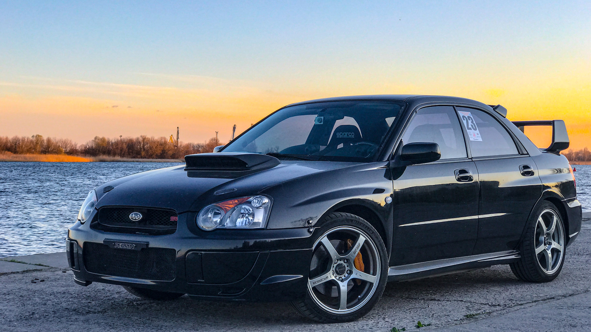 Subaru Impreza WRX STI (GD) 2.0 бензиновый 2004 | 🔰 Чёрная мамба на DRIVE2