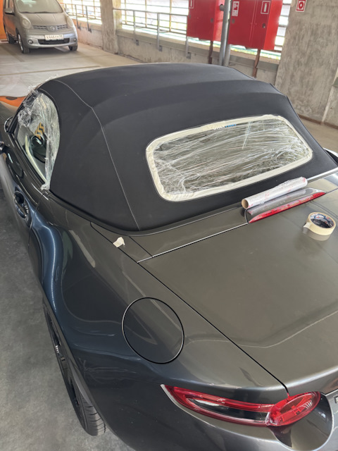 Обработка крыши — Mazda Roadster (4G), 1,5 л, 2022 года | своими