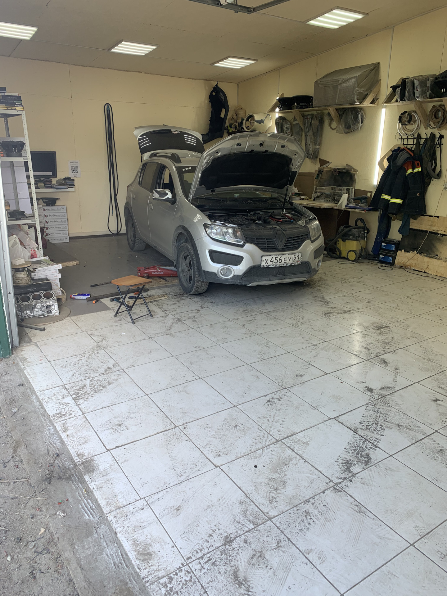 Все в кучу ремонт и события — Renault Sandero Stepway (2G), 1,6 л, 2017 ...