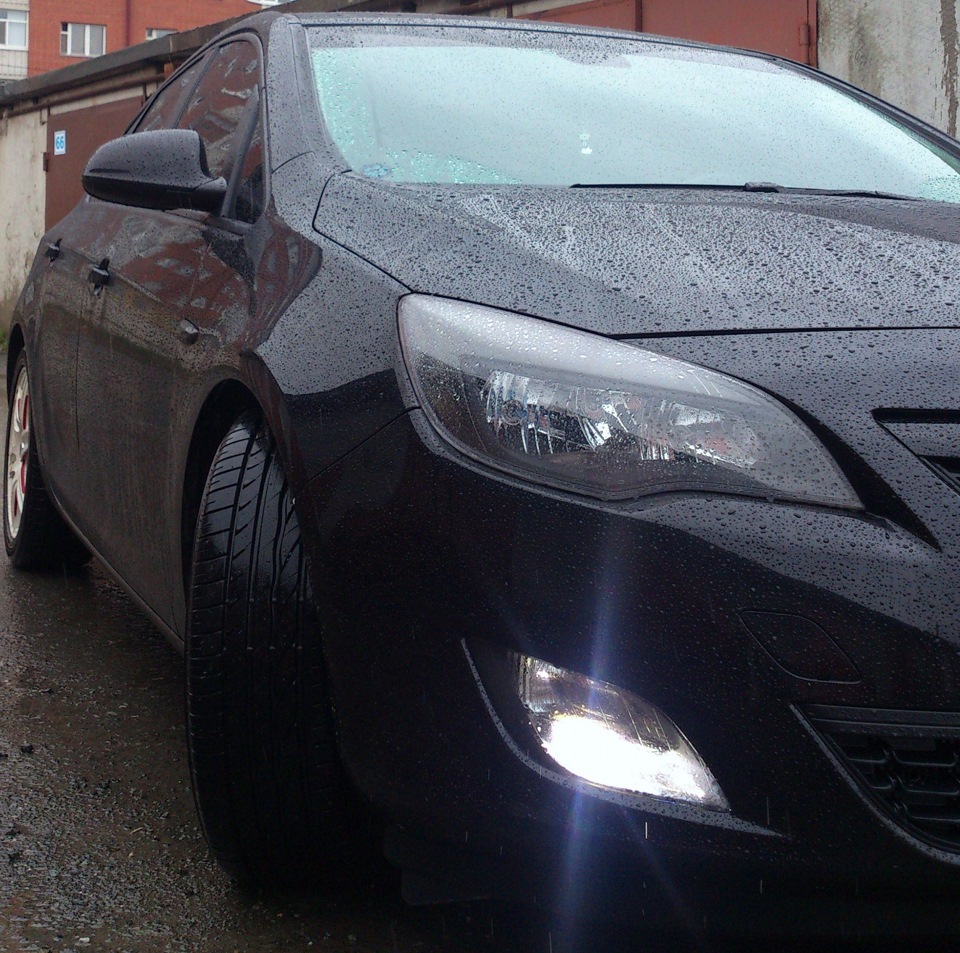 Автомобильный воск, фото свежачек. — Opel Astra J, 1,4 л, 2009 года ...
