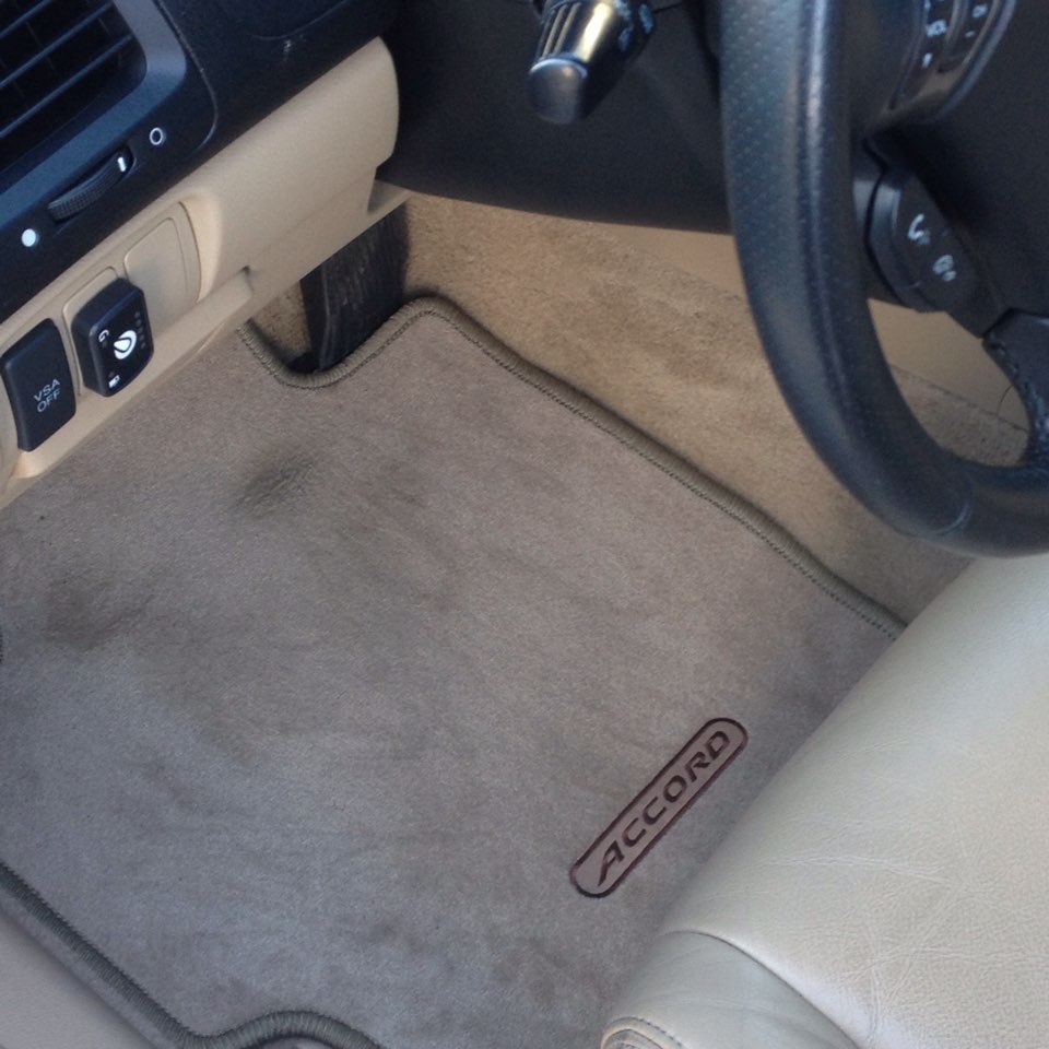 Оригинальная обновка #1 — Коврики — Honda Accord (7G), 2,4 л, 2007 года ...