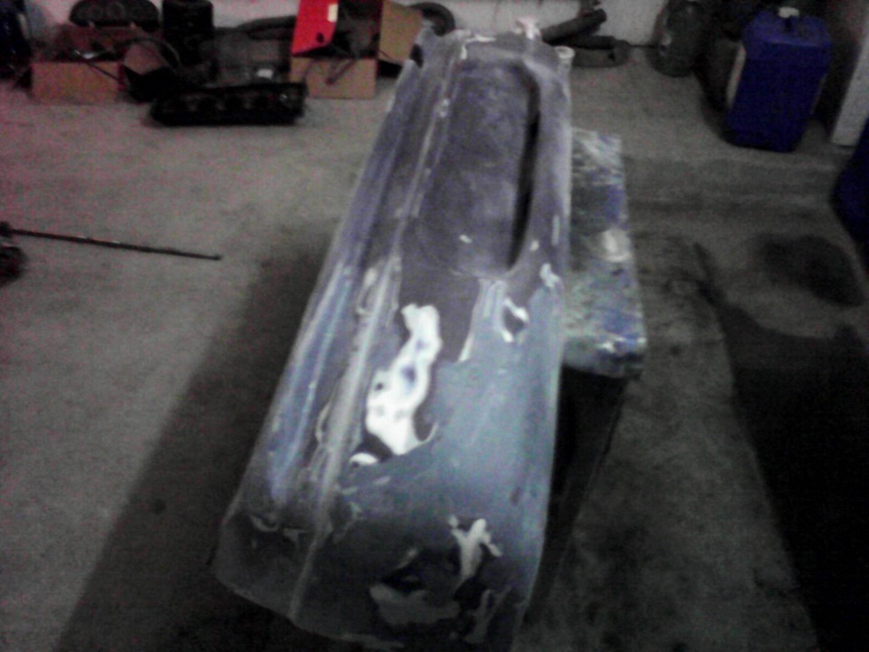 Ремонт бампера самостоятельно — ИЖ 2126, 1,6 л, 2001 года | кузовной ...