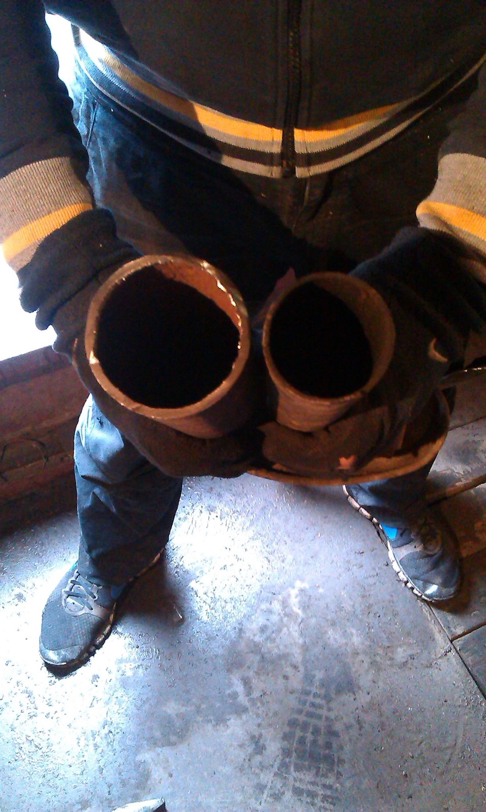 Переделал глушитель — Lada 21099, 1,5 л, 2003 года | своими руками | DRIVE2