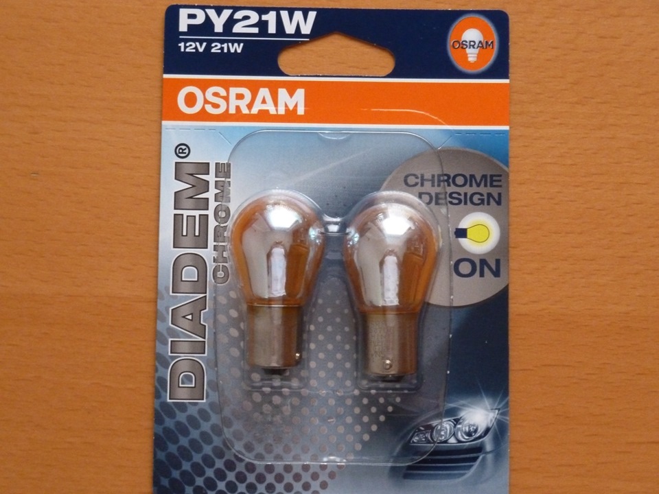 Лампочки поворотников купить. Osram 7507-02b. Py21w лампа Осрам. Лампа накаливания py21w 12v 21w AVS Vegas. Лампочки поворотника py21w синии.
