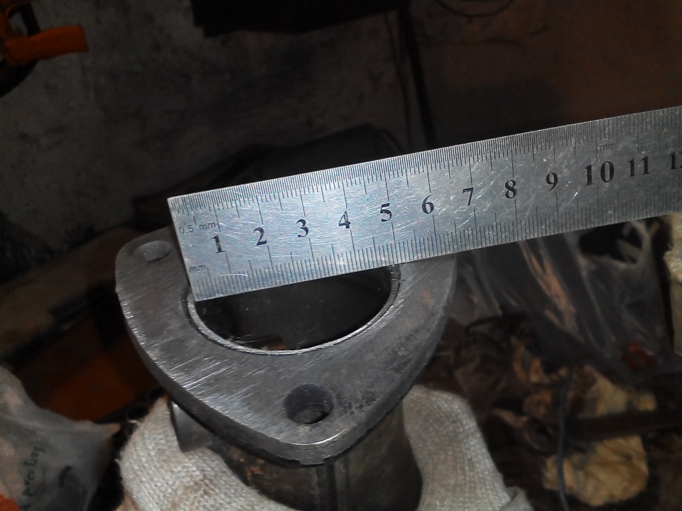 Установка "Вставки вместо "катализатора" " или мини паук на месте ...