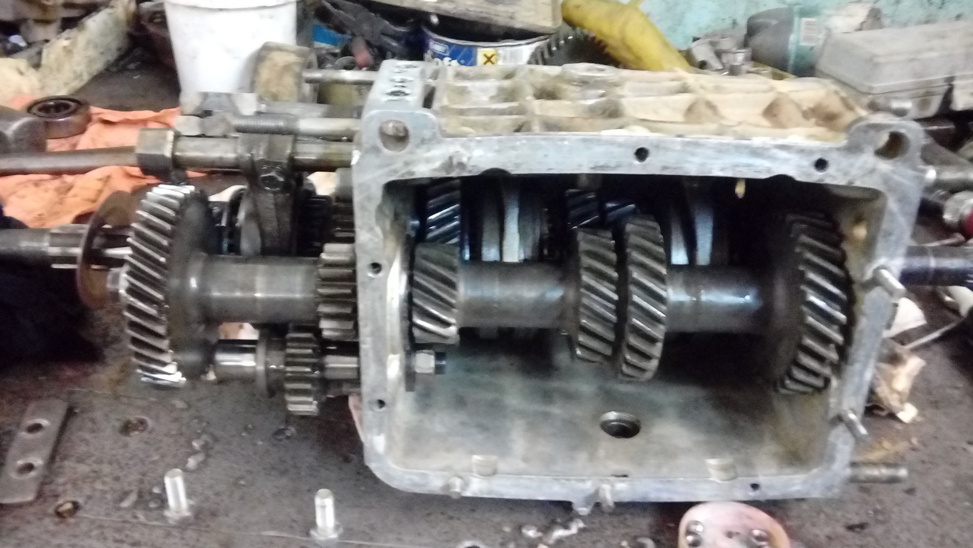 Замена промежуточного вала кпп — Lada 4x4 3D, 1,7 л, 1996 года ...